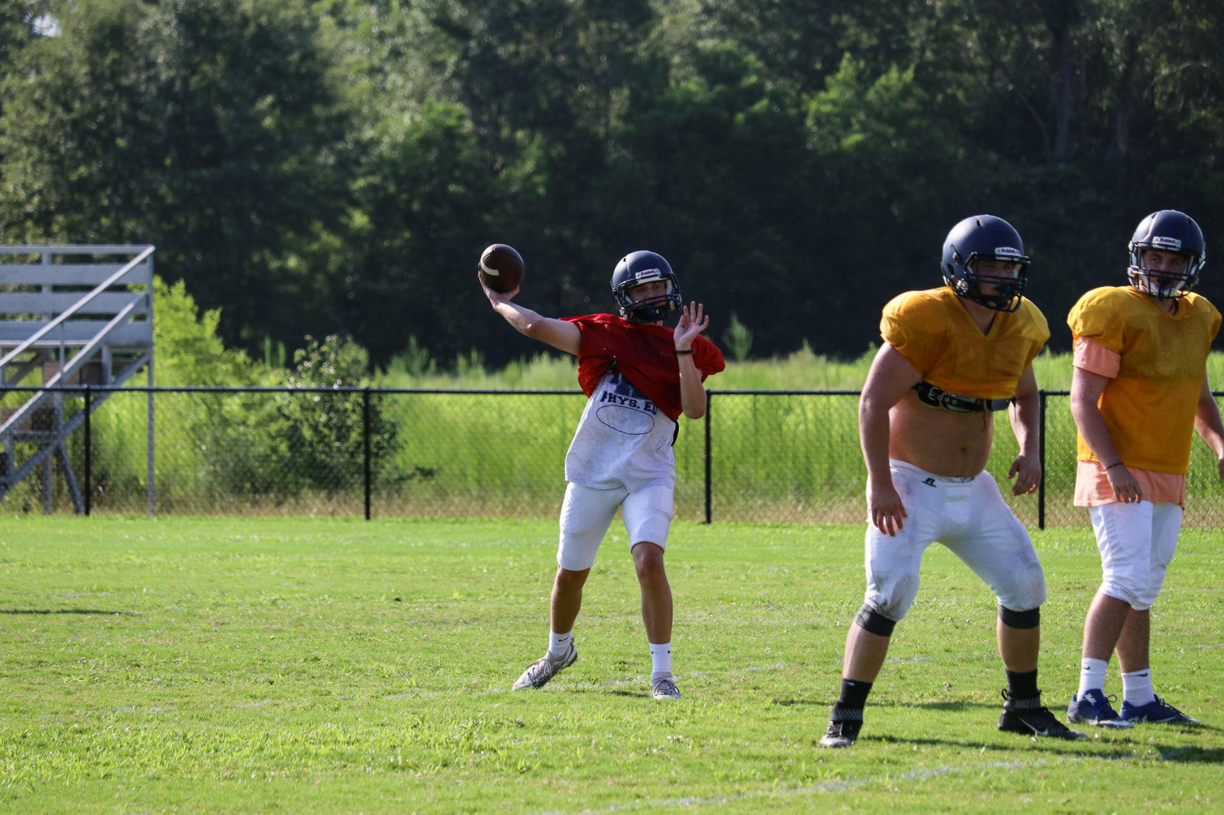 The King's Academy Football Practice